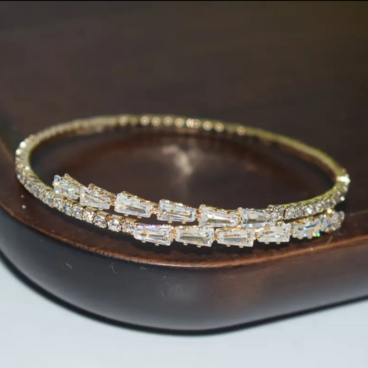 Adjustable Rhinestone Bracelet