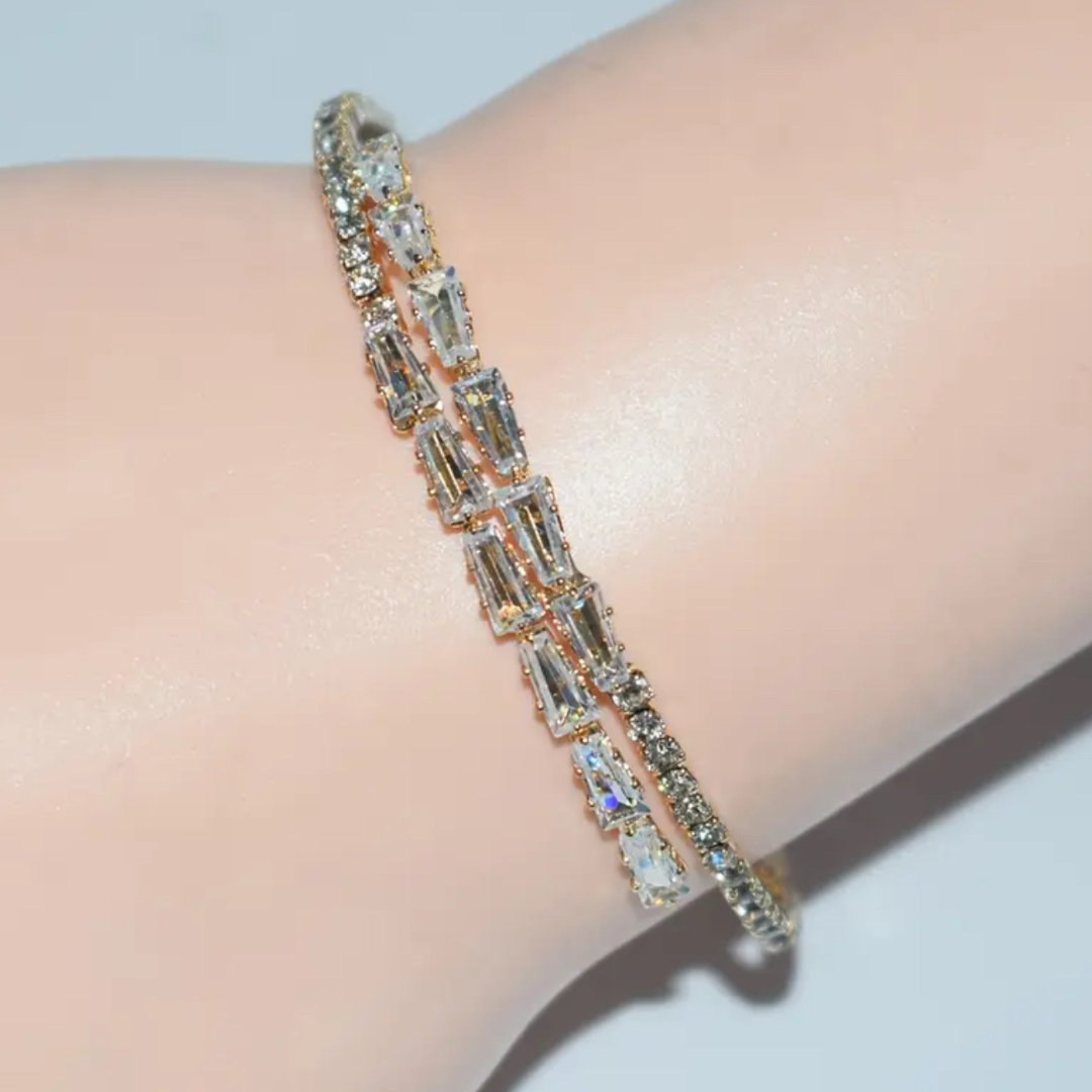 Adjustable Rhinestone Bracelet