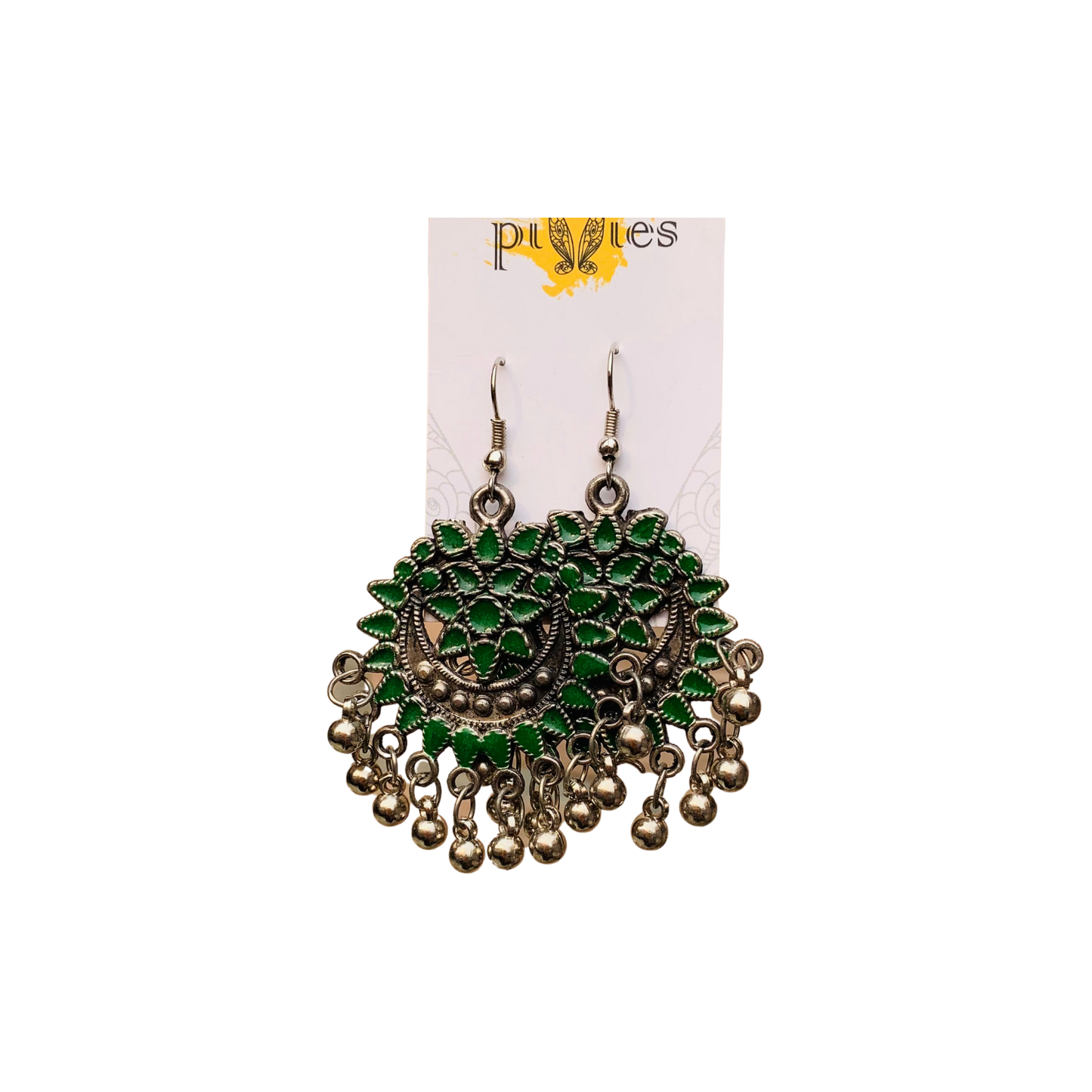 Afghani Style Traditional Earrings