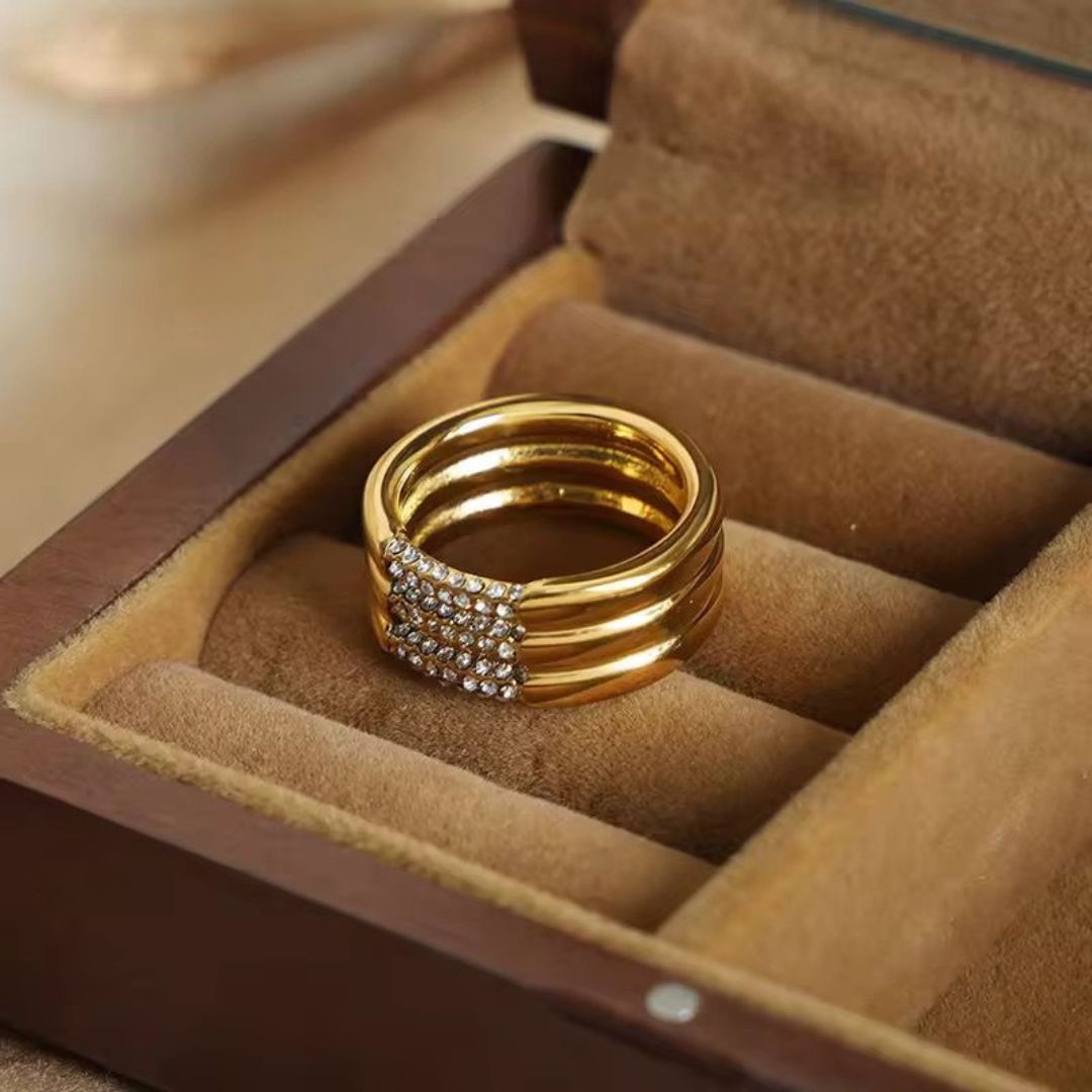 Triple Layered Ring