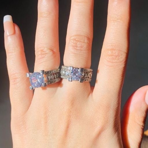 Crown Style Diamond Ring