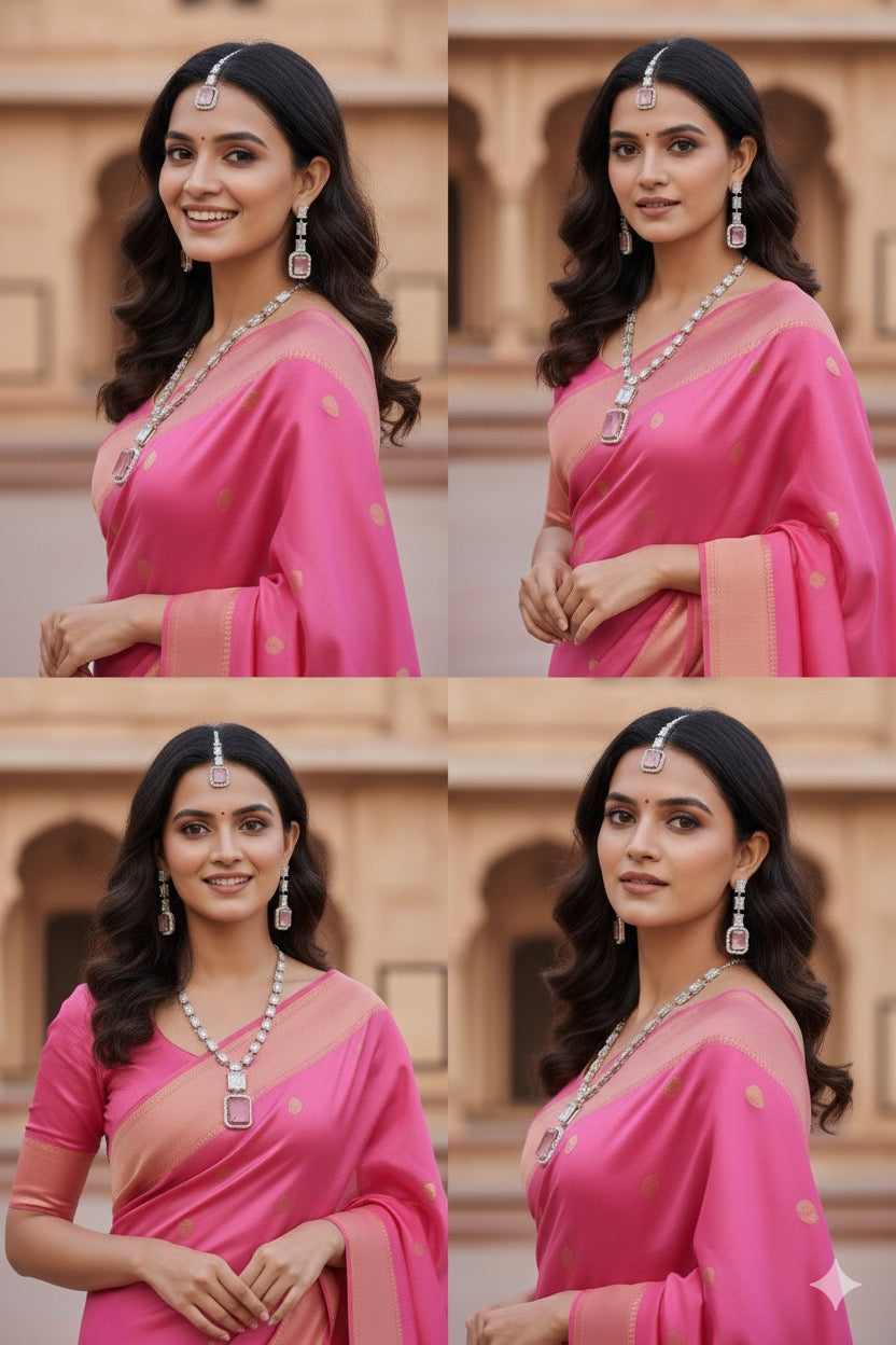 Square diamond style set