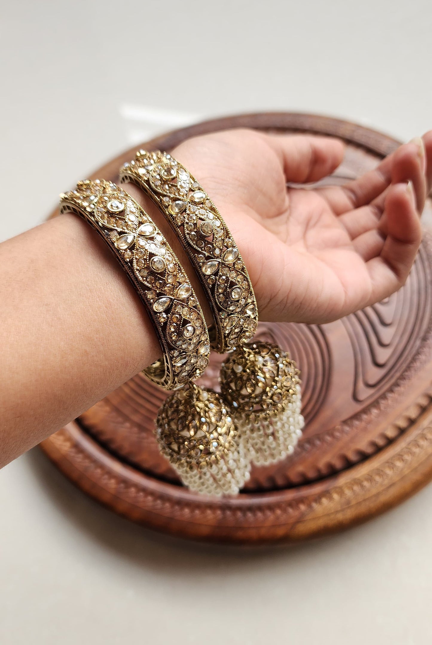 Jhumka style Bangles