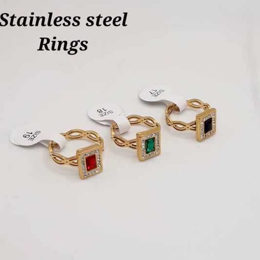 Golden Traditional Rings