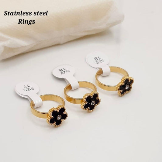 Floral Golden Ring