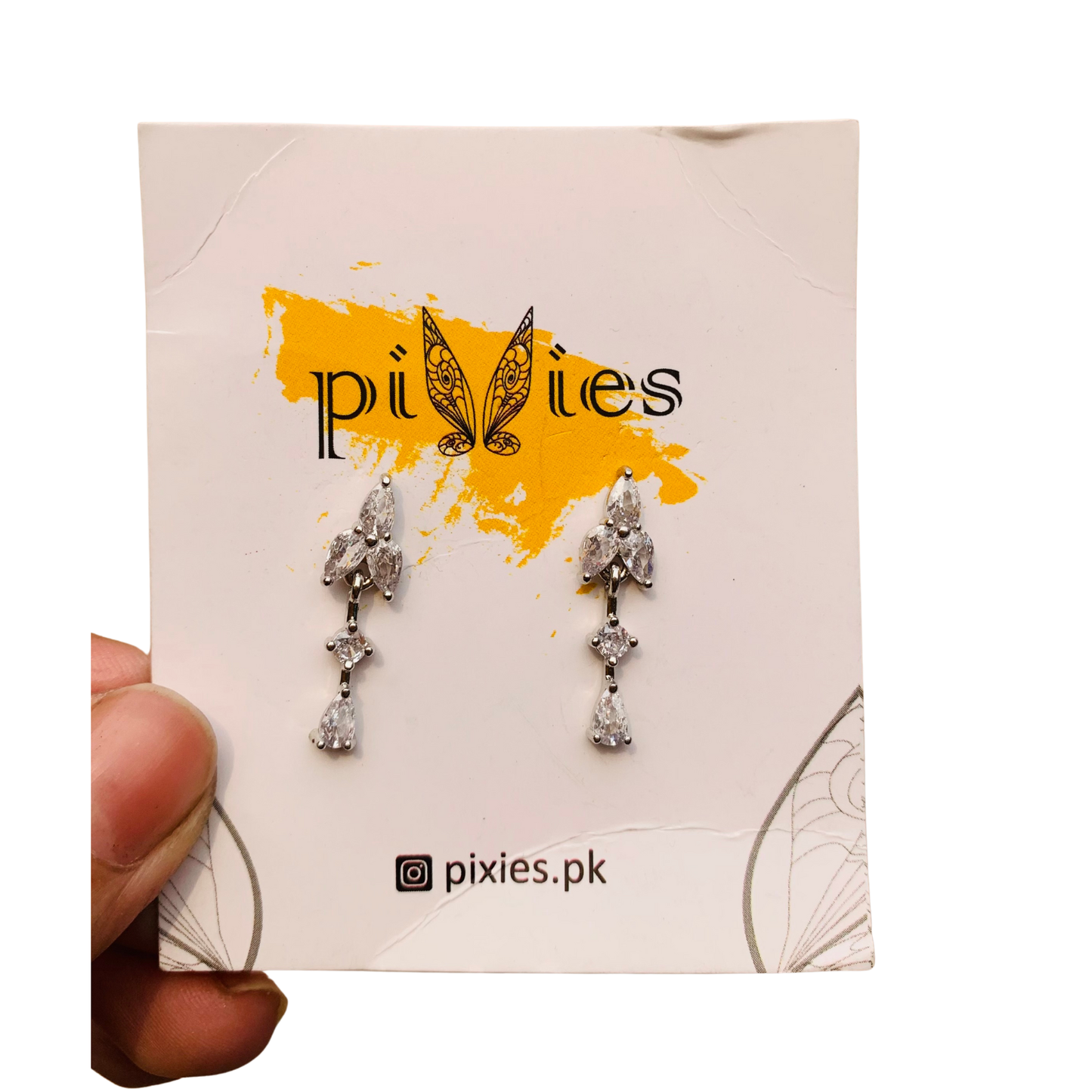 1- Karat Rhinestone Studs