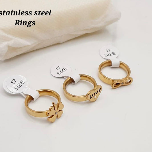 Casual Golden Rings