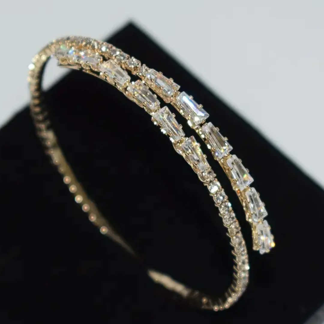 Adjustable Rhinestone Bracelet