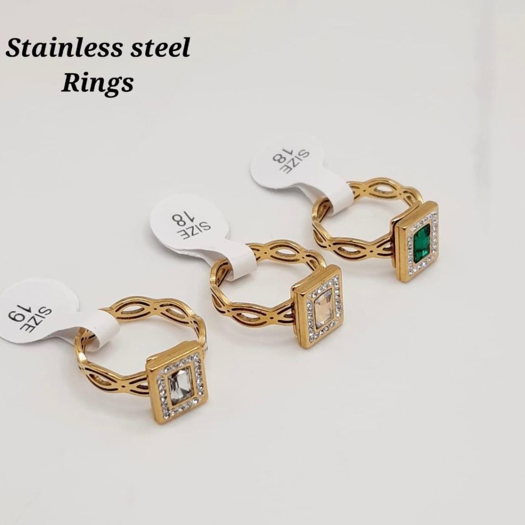 Golden Traditional Rings
