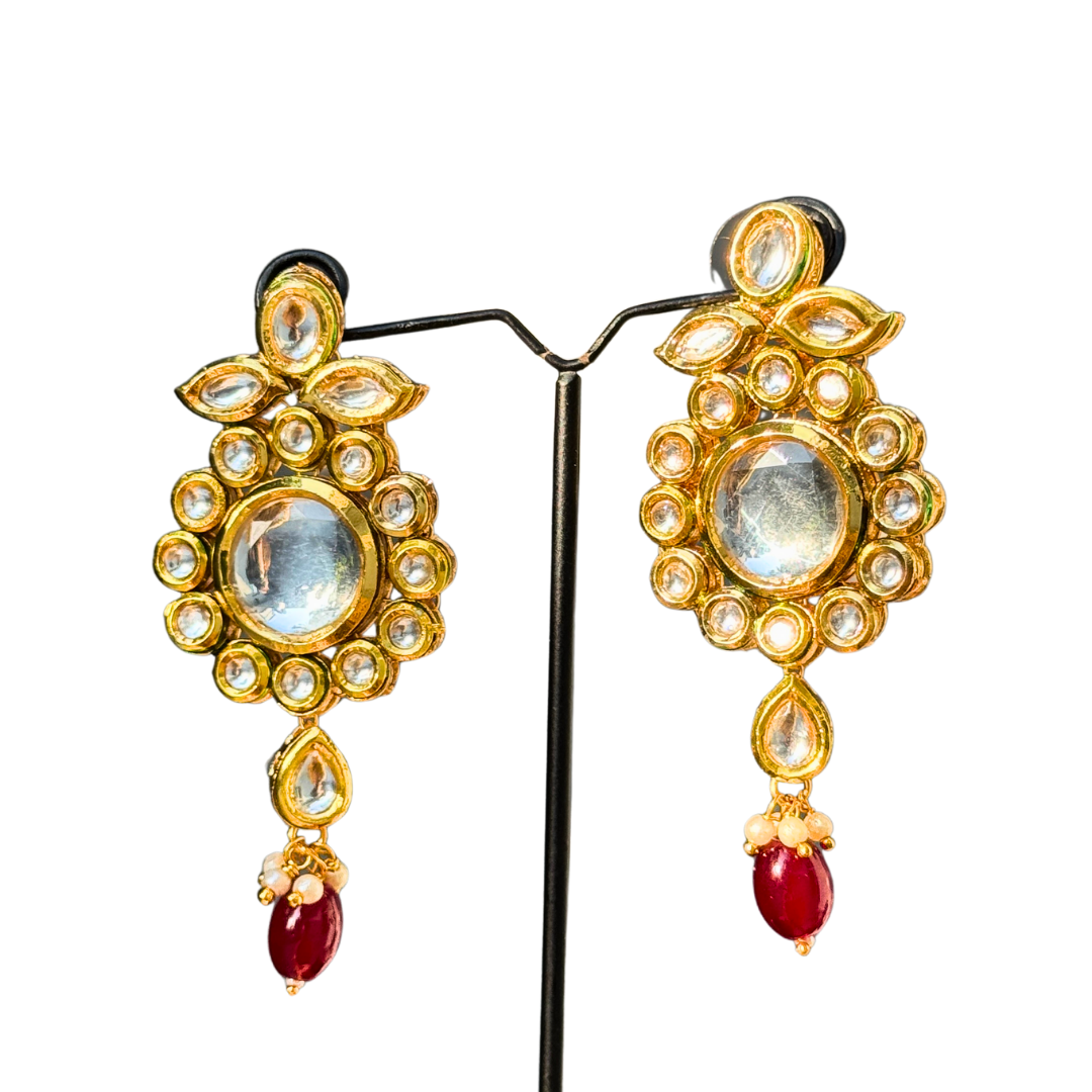 Kundan Style Jhumkey