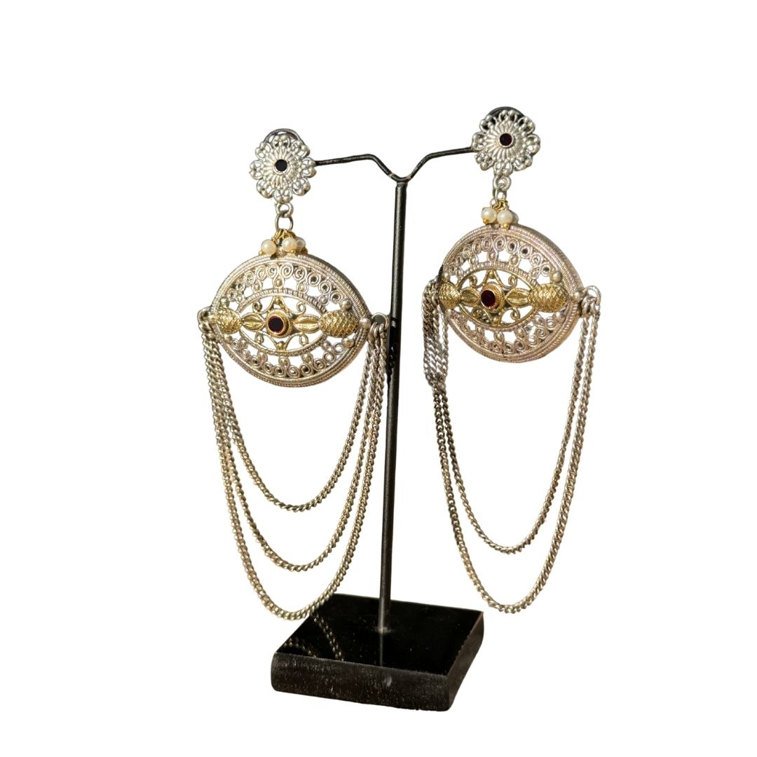 Traditional Tassels Jhumkey Earrings