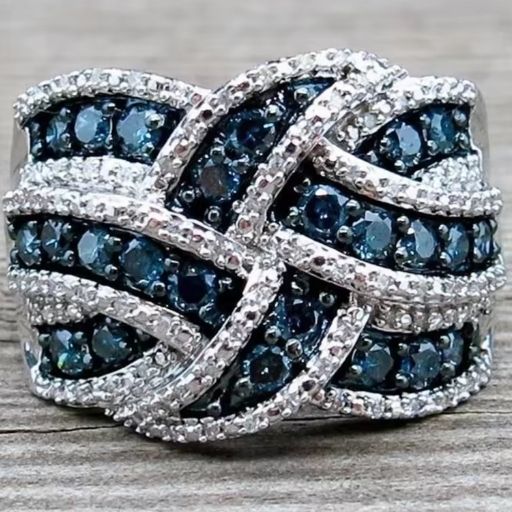 Blue Stones Ring