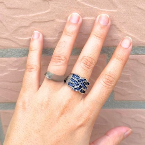 Blue Stones Ring