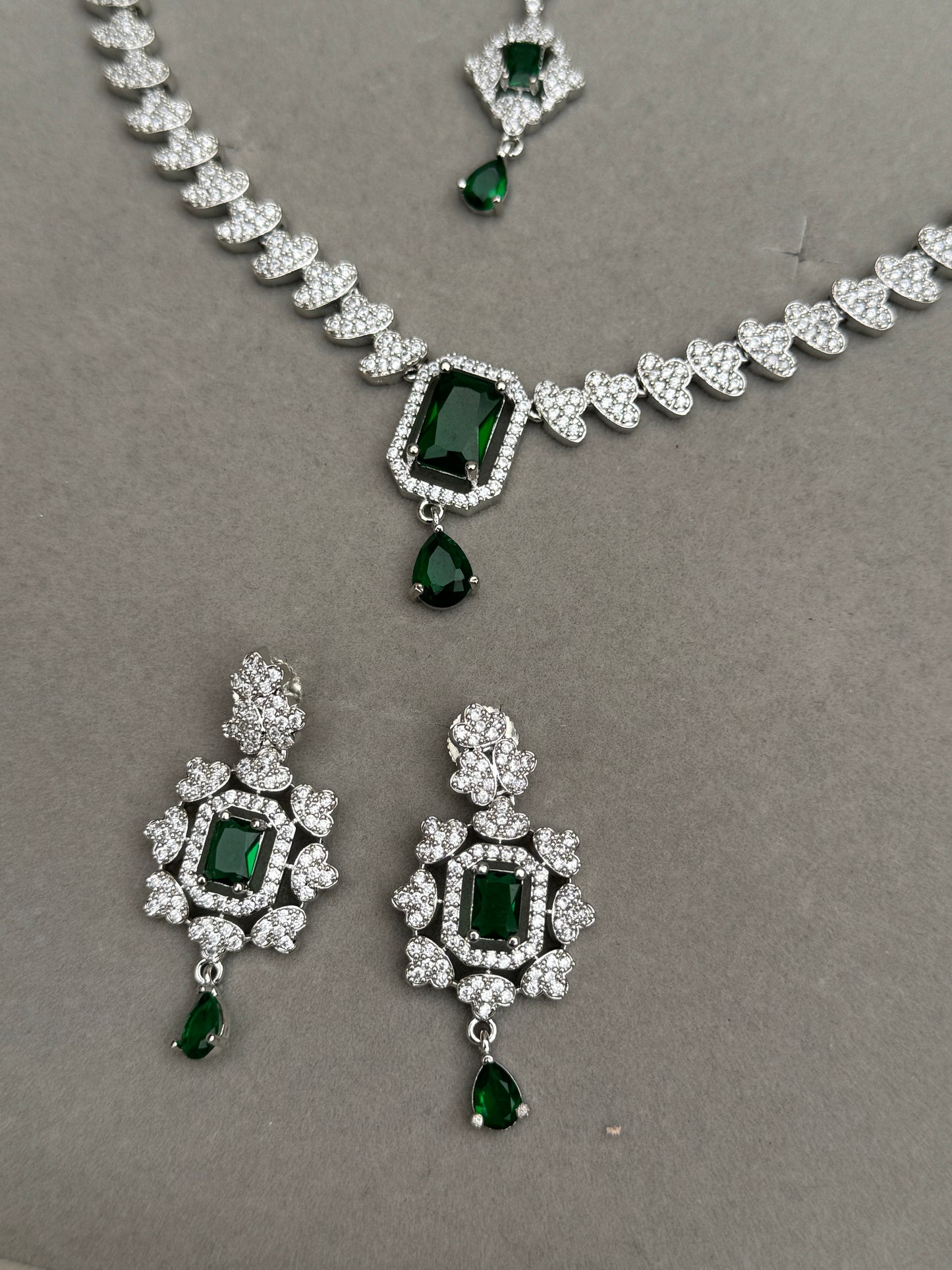 Rectangular Royal Stone Style 1 karat Set