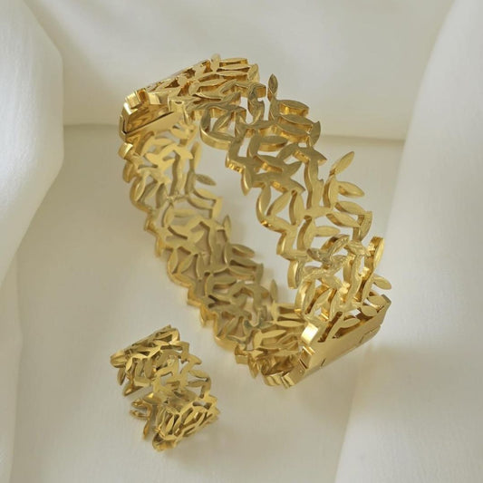 Stainless steel Bracelet and Ring