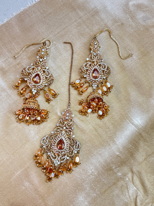 Champagne bindi set