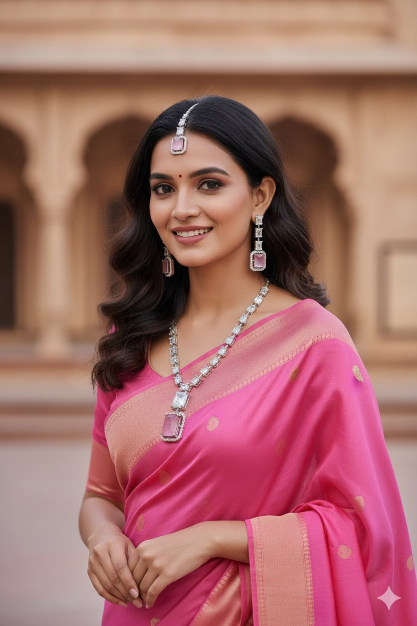 Square diamond style set