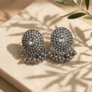 Silver Rhinestone Style Studs