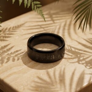 BLACK CHALLA RING