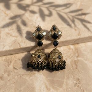Black Stone Fancy Jhumkey