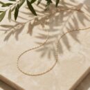 Flat Thin Textured Chain