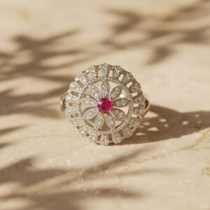 Floral Style Ring