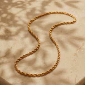 Golden Twisted Chain