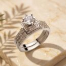 Luxury Double Diamond Style Ring