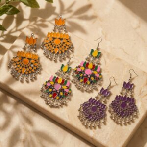 Petals-Style-long-Earrings