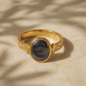 ROUND GALAXY PAINT RING