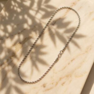 Silver Twisted Chain