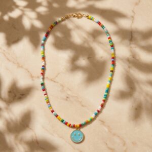 Smiley Coin Necklace