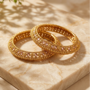 Indian Kundan Style Arch style Bangles