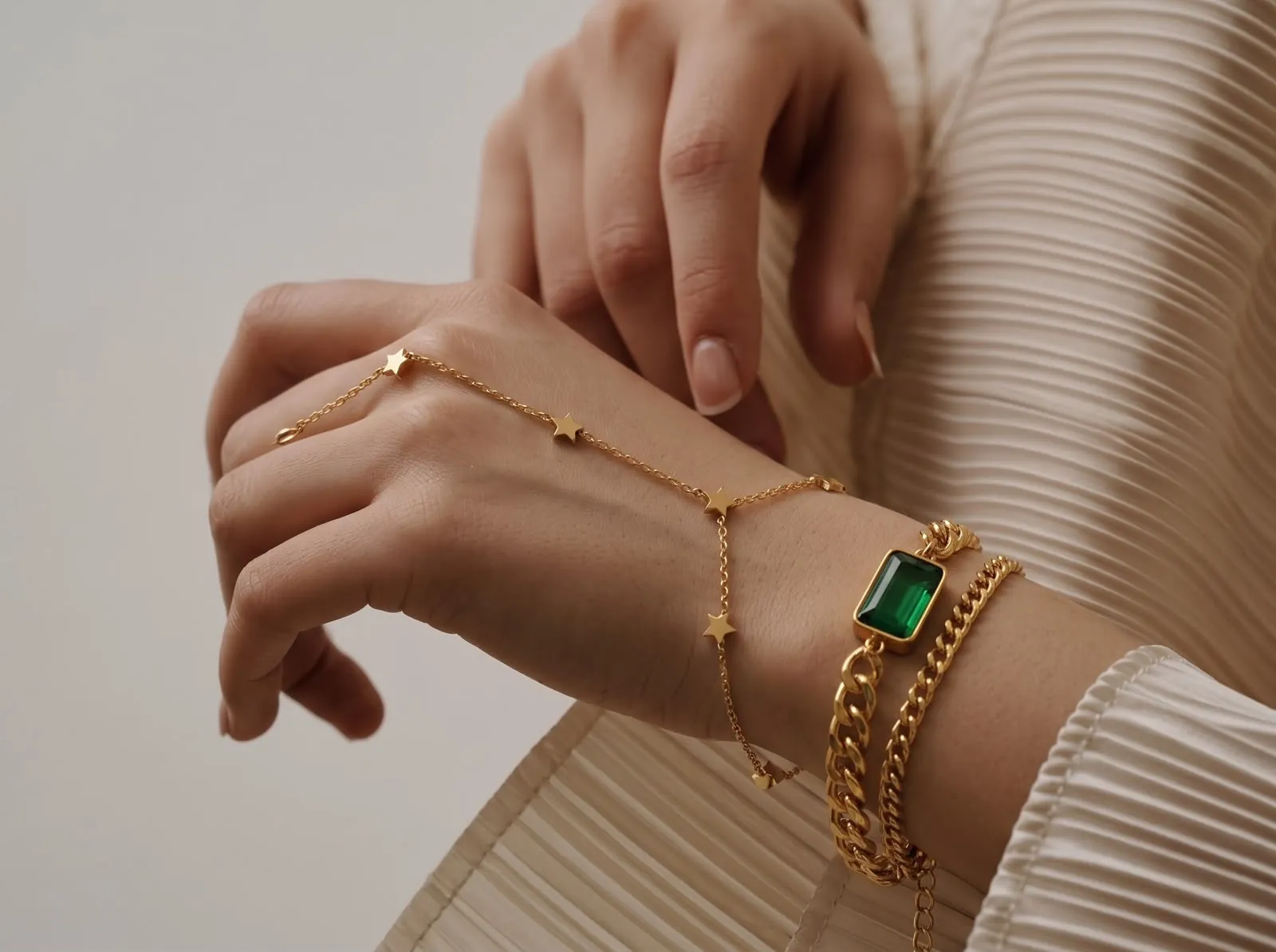 Stainless steel waterproof bracelets