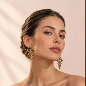 Floral Stem Studs