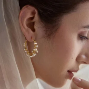 Pearl Hoops